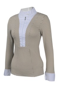 R263 團體訂做女裝恤衫款式 來樣訂造女裝長袖恤衫 澳洲  印製女裝修身恤衫專營店
